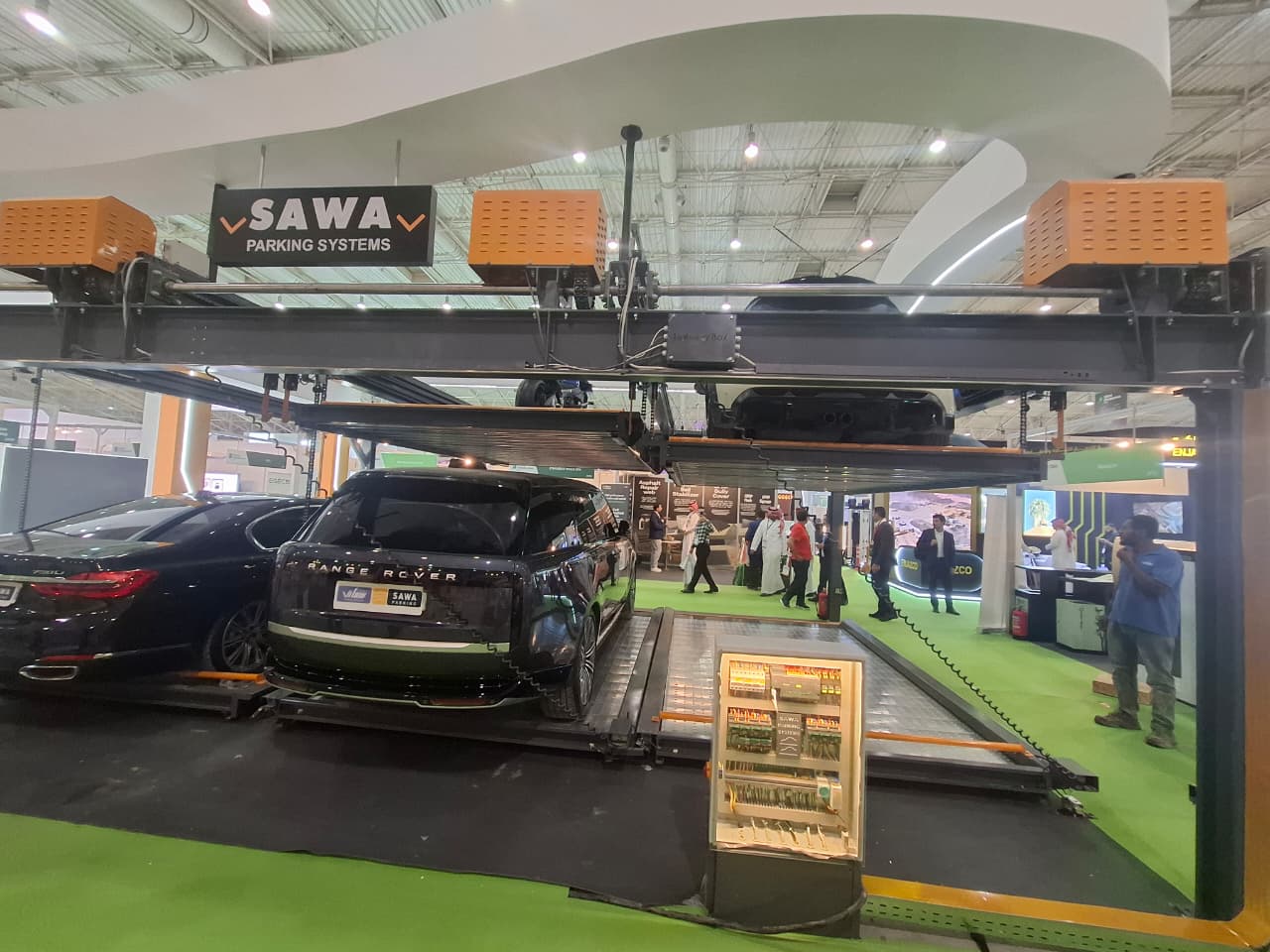 Puzzle parking system