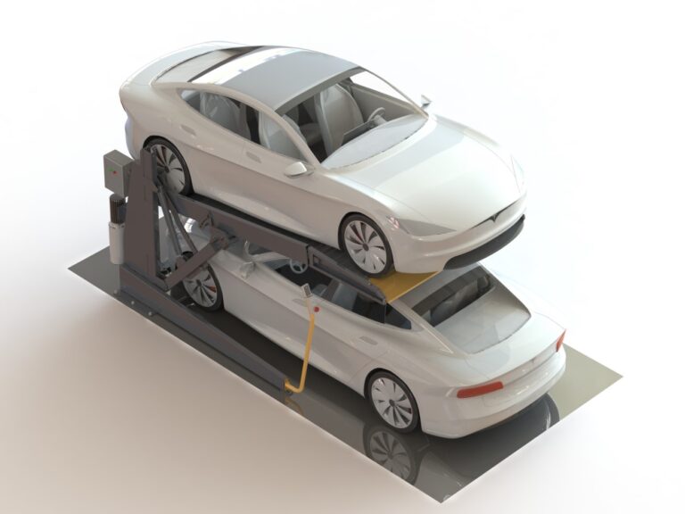 Tilting Car Parking