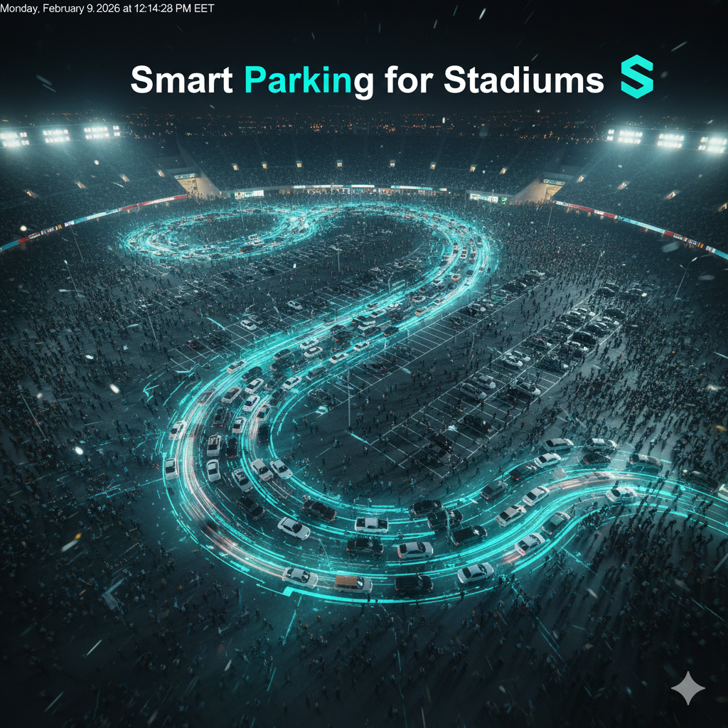 Smart Parking for Stadiums