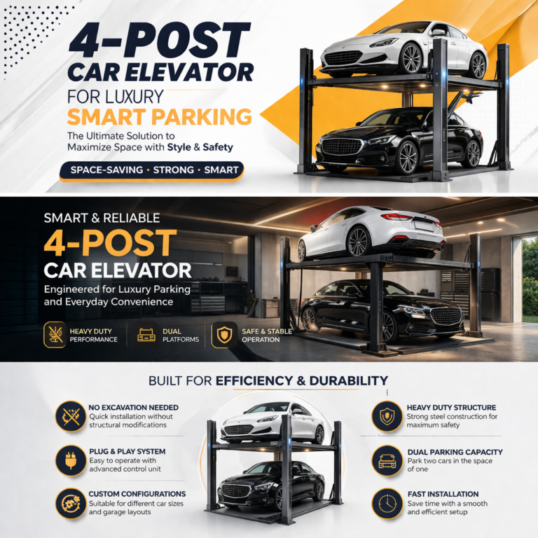 4 Post Car Elevator