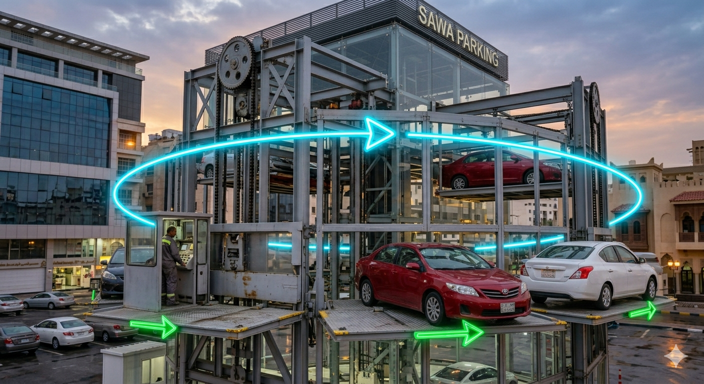 rotary parking system