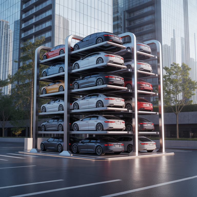 Smart mechanical parking systems