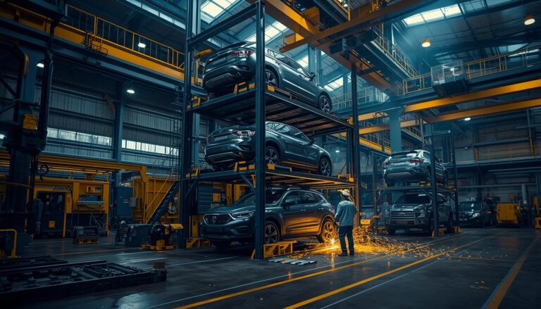 car stacker parking lift