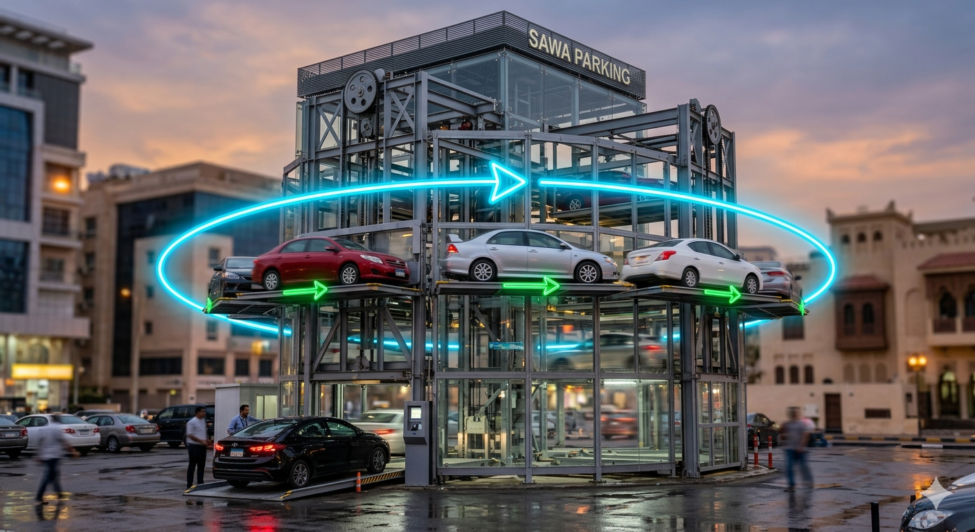 rotary parking system