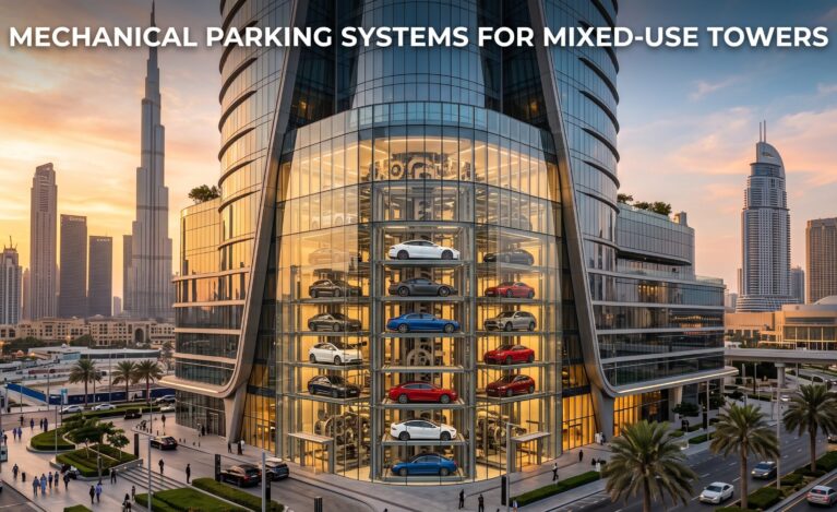 Mechanical Parking Systems for Mixed-Use Towers
